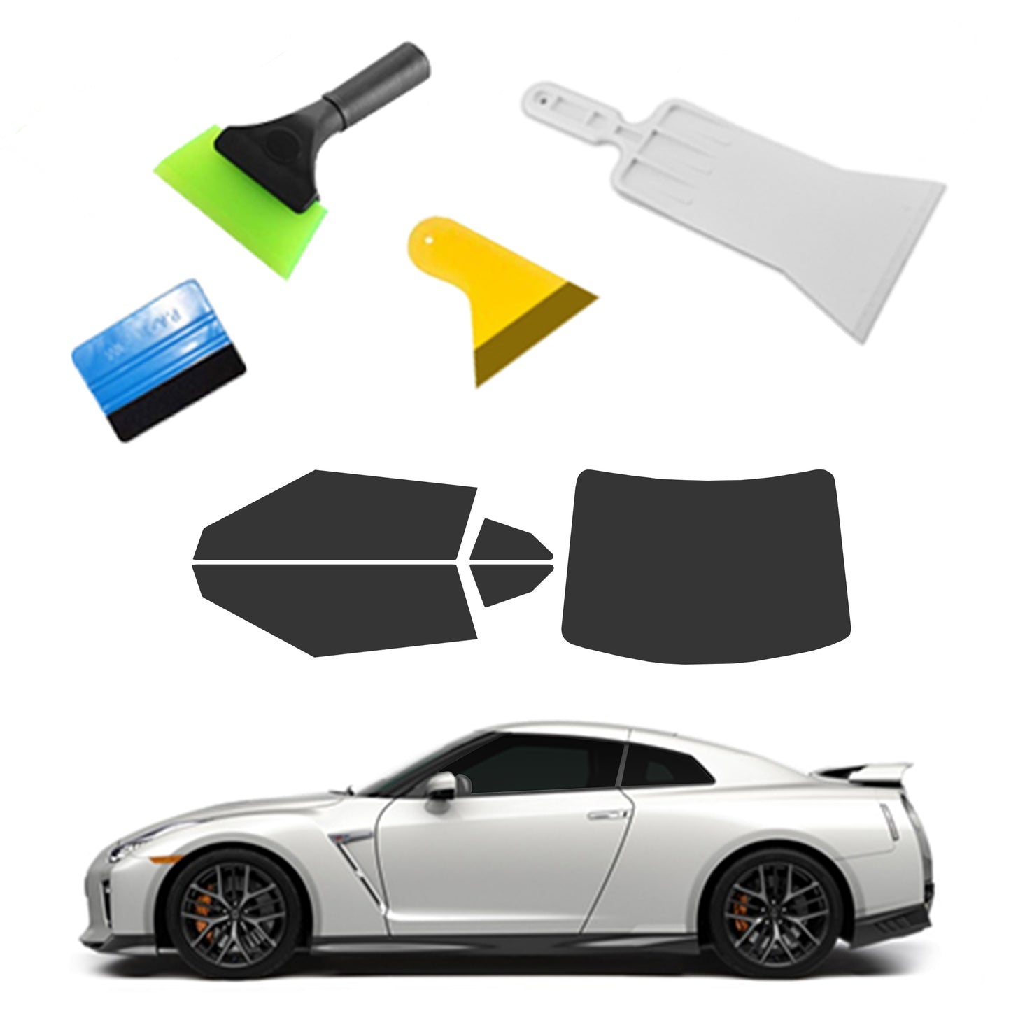 Two Door Car | Ceramic Tint Kit