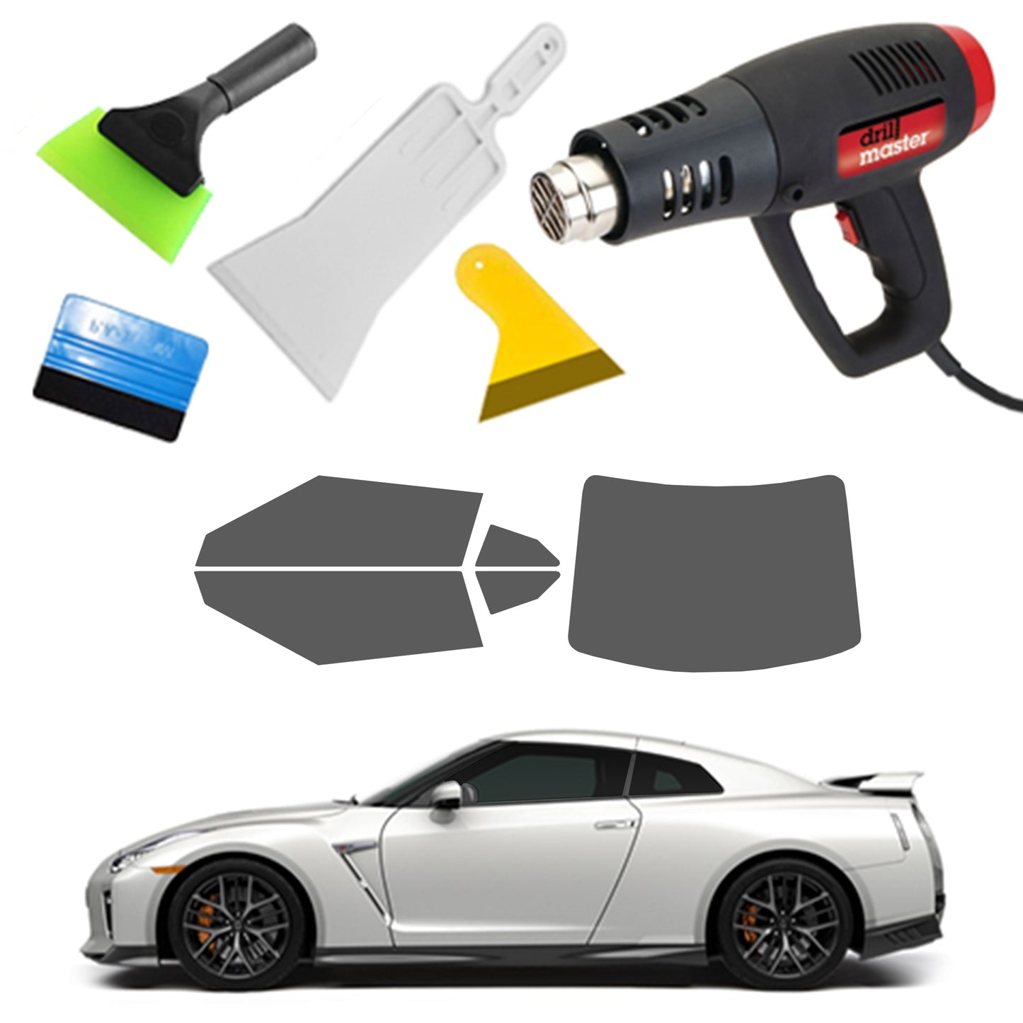 Two Door Car | Ceramic Tint Kit