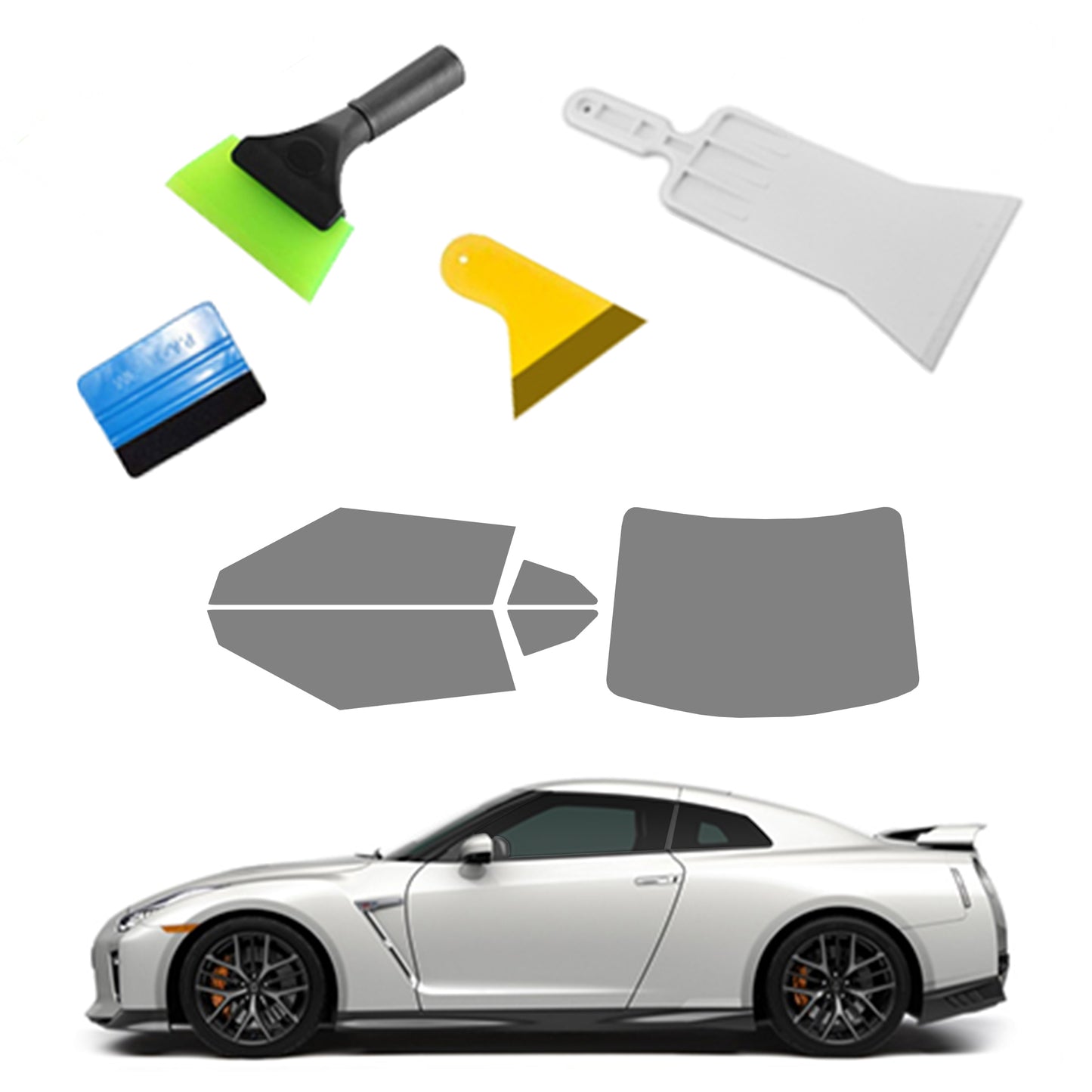 Two Door Car | Ceramic Tint Kit