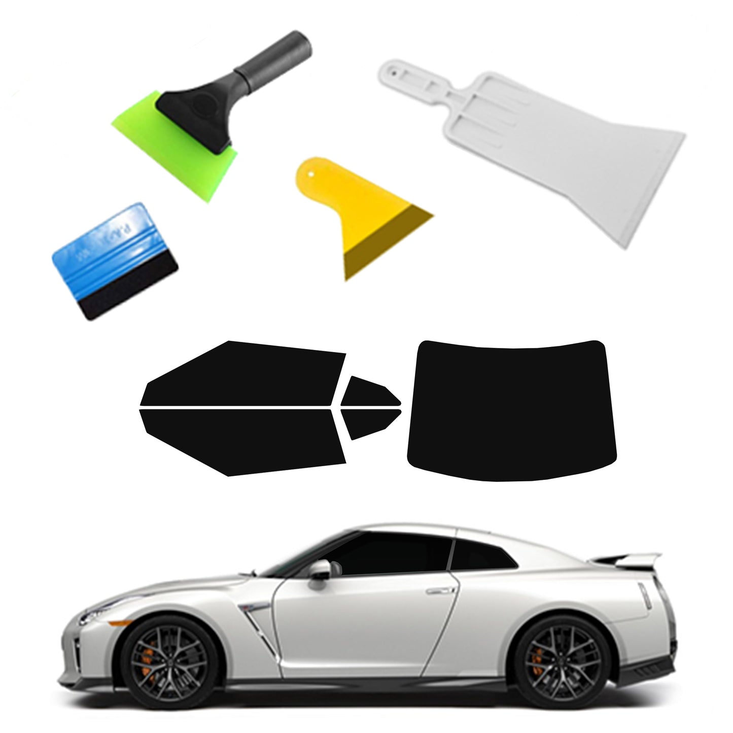 Two Door Car | Ceramic Tint Kit