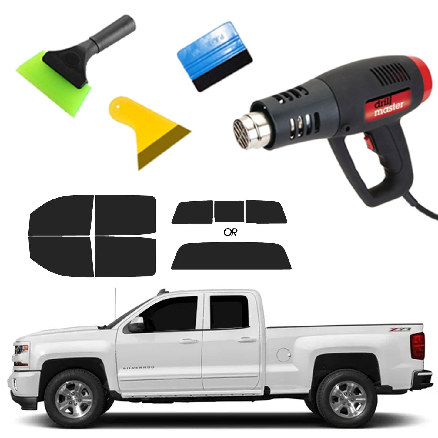 Four Door Truck | Ceramic Tint Kit