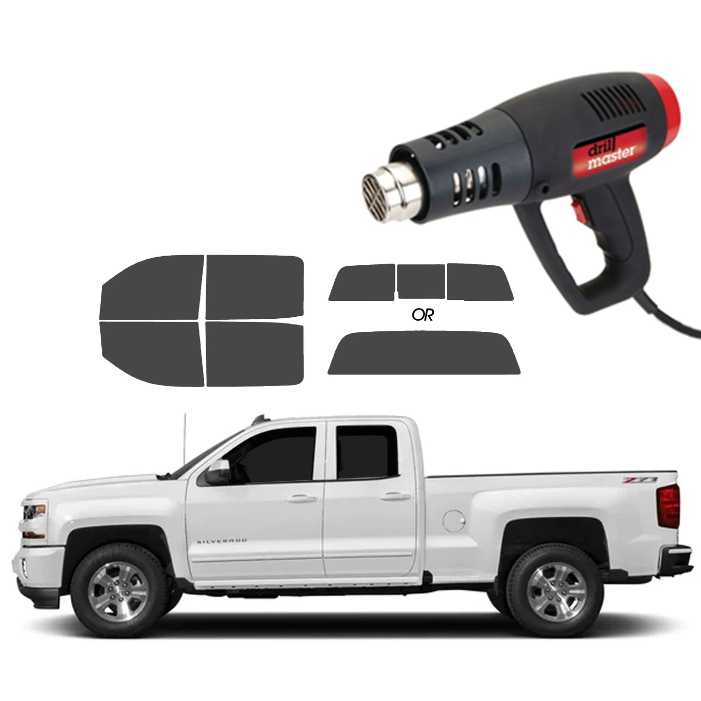 Four Door Truck | Ceramic Tint Kit