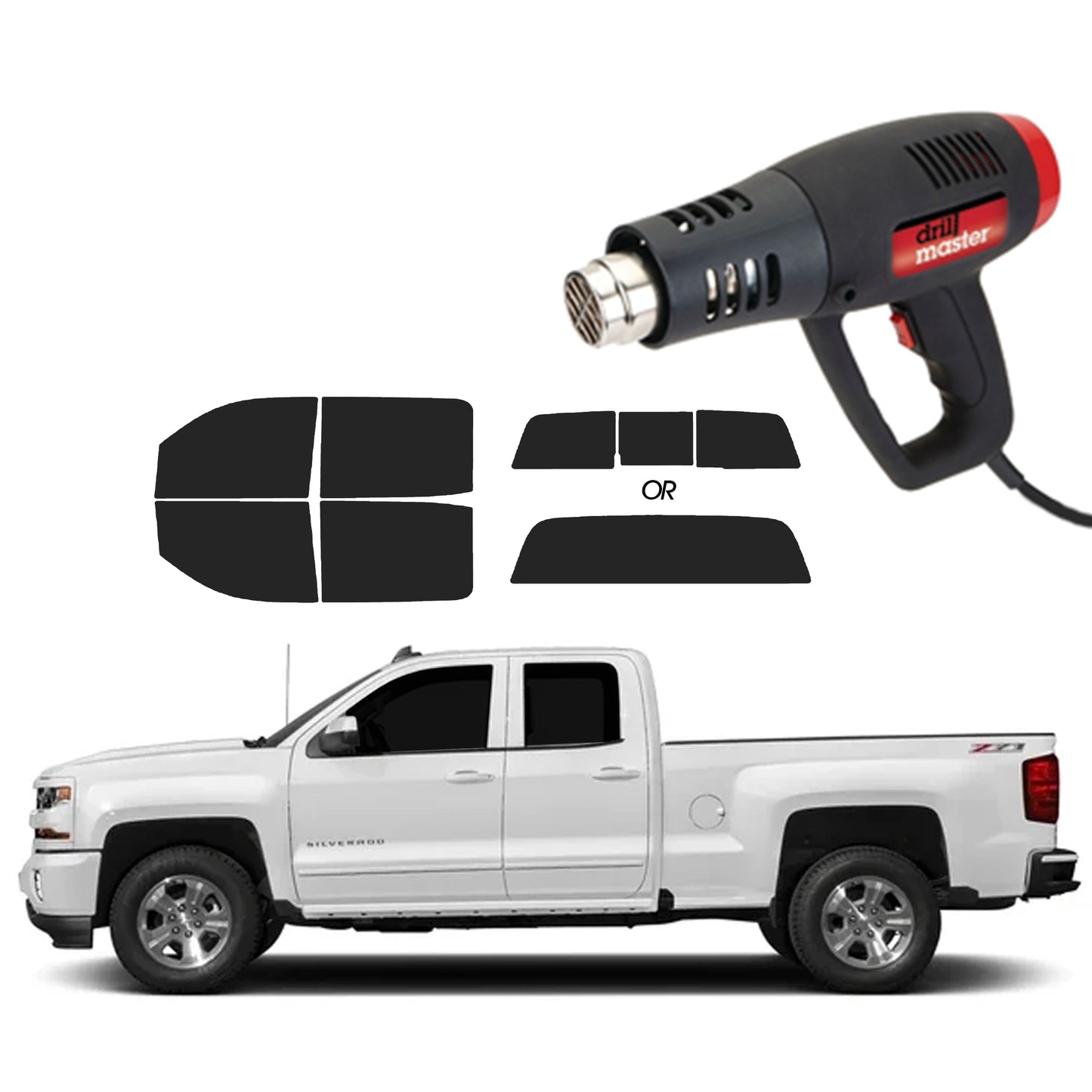Four Door Truck | Ceramic Tint Kit