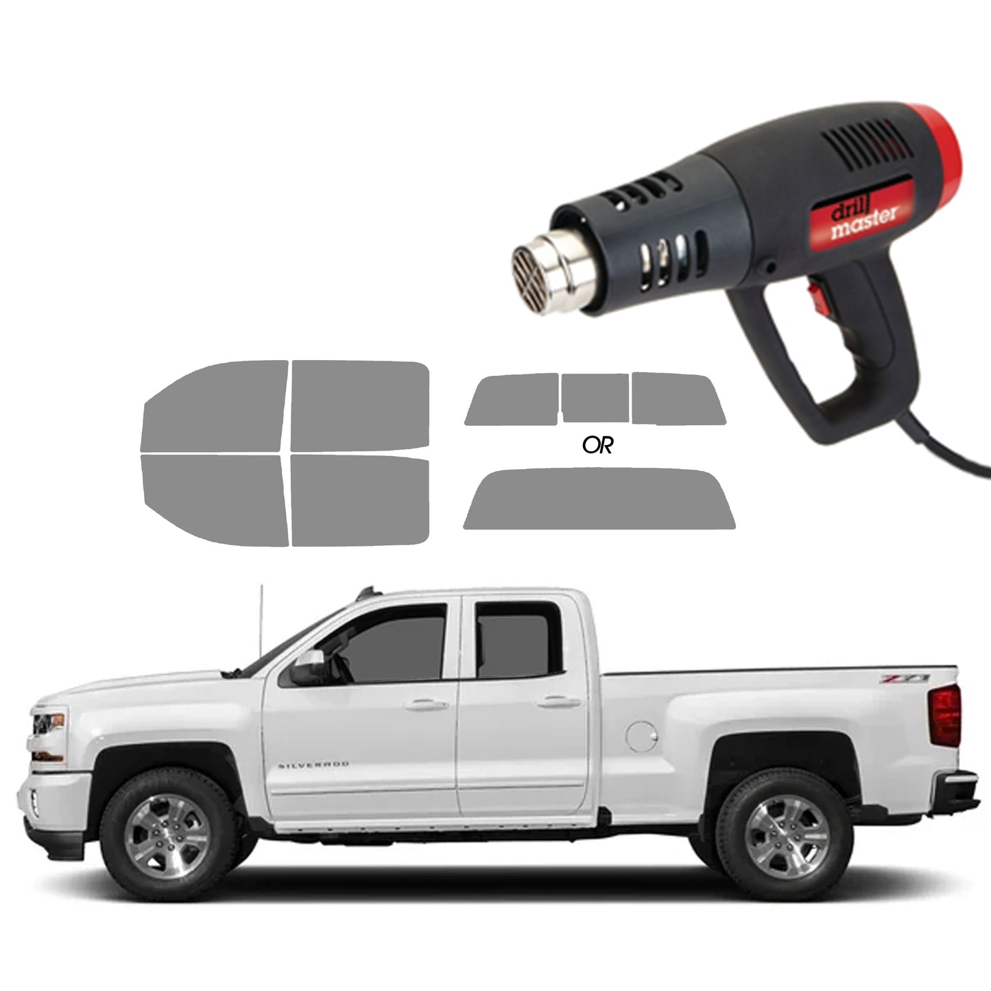 Four Door Truck | Ceramic Tint Kit