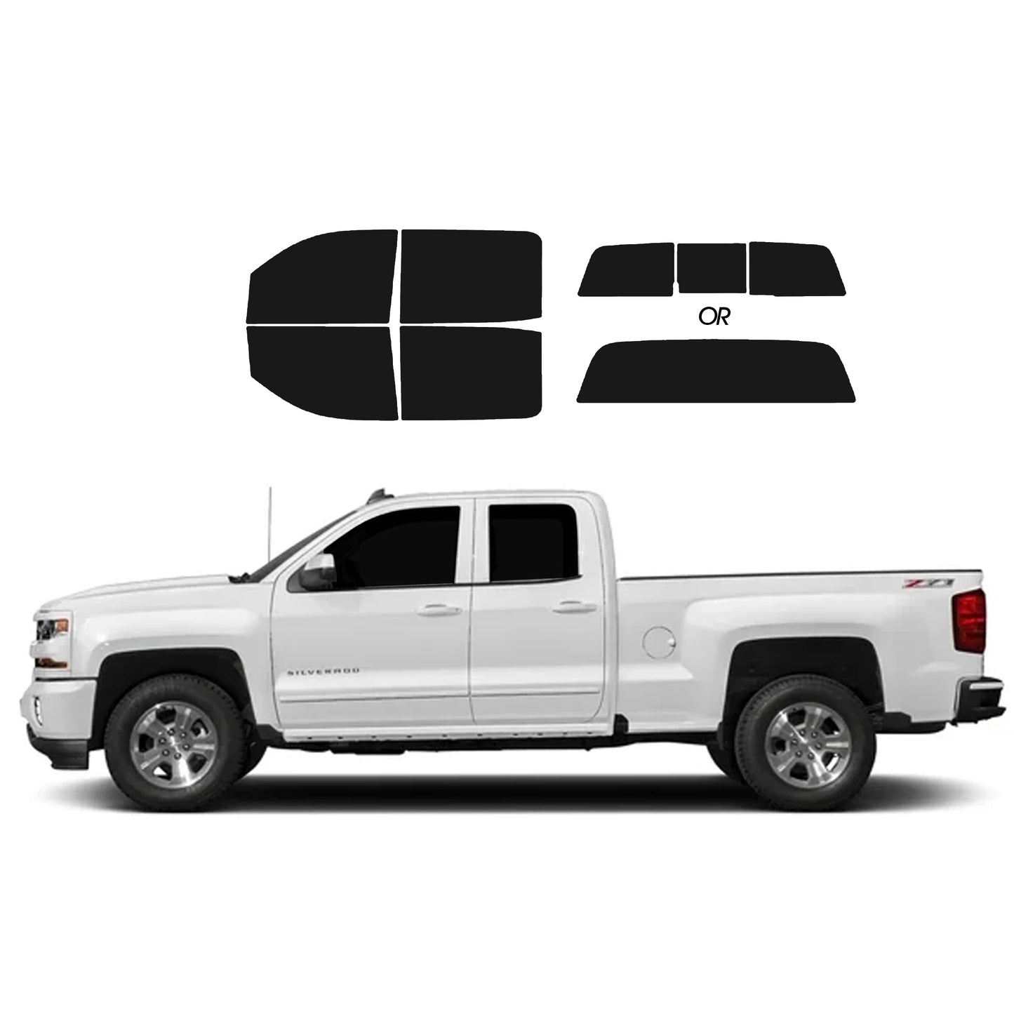Four Door Truck | Ceramic Tint Kit