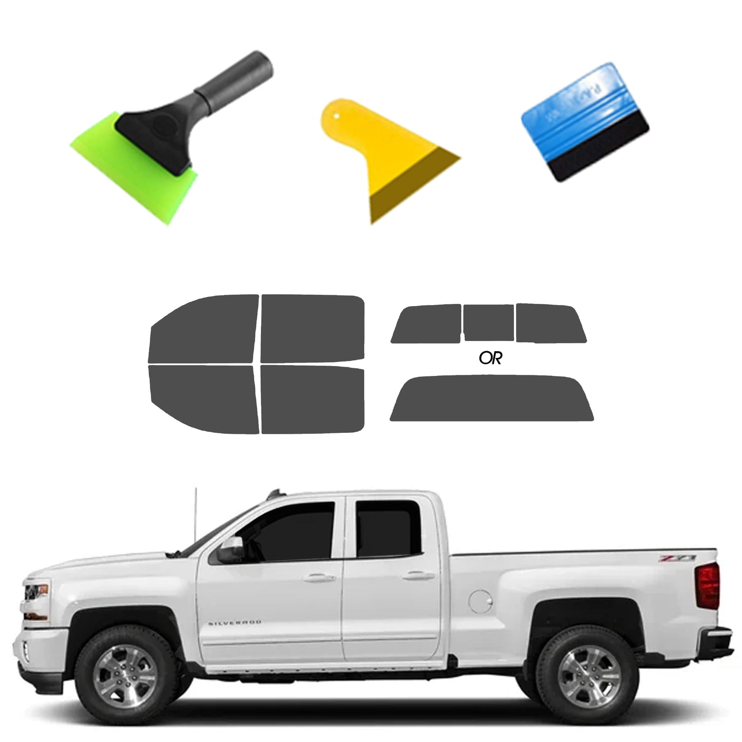 Four Door Truck | Ceramic Tint Kit