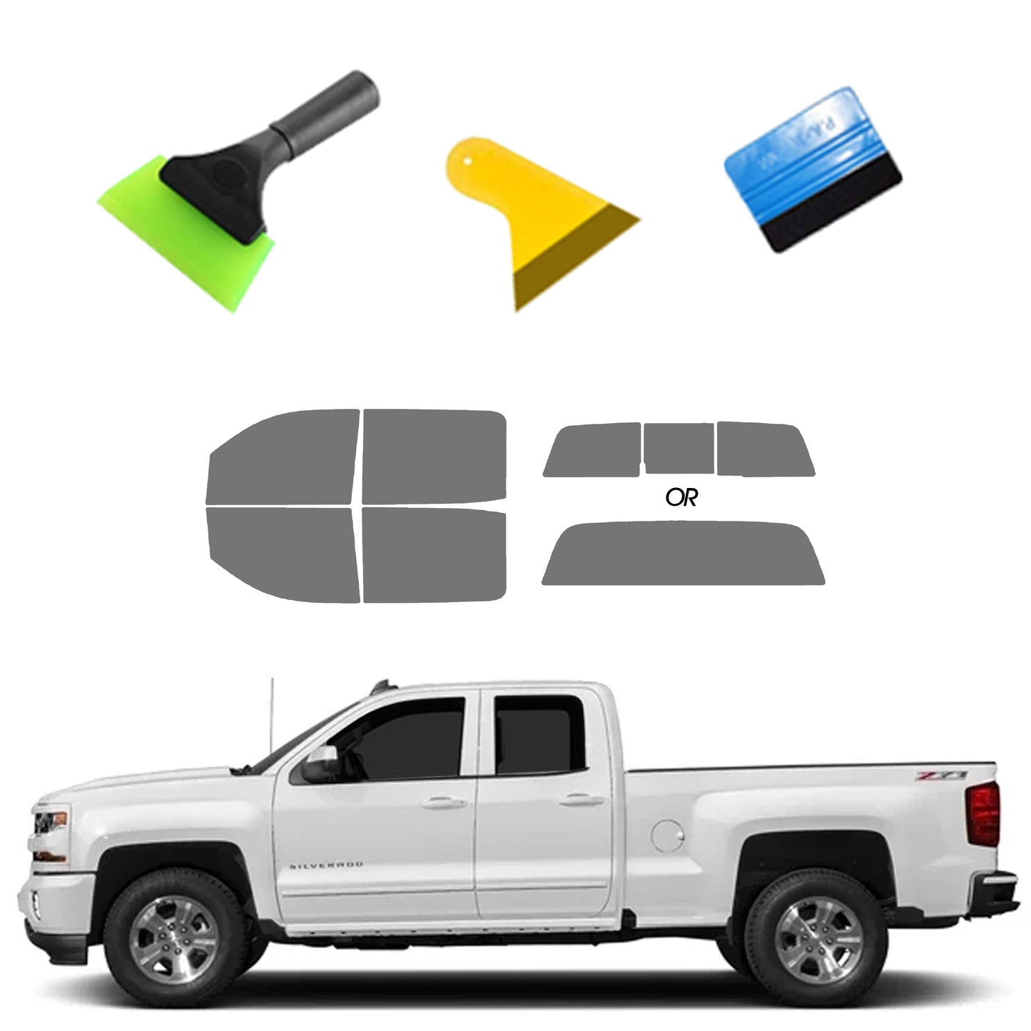 Four Door Truck | Ceramic Tint Kit