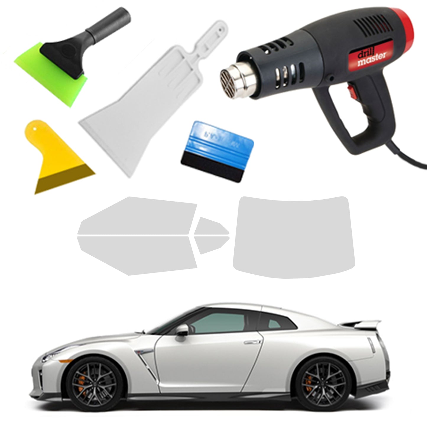 Two Door Car | Ceramic Tint Kit