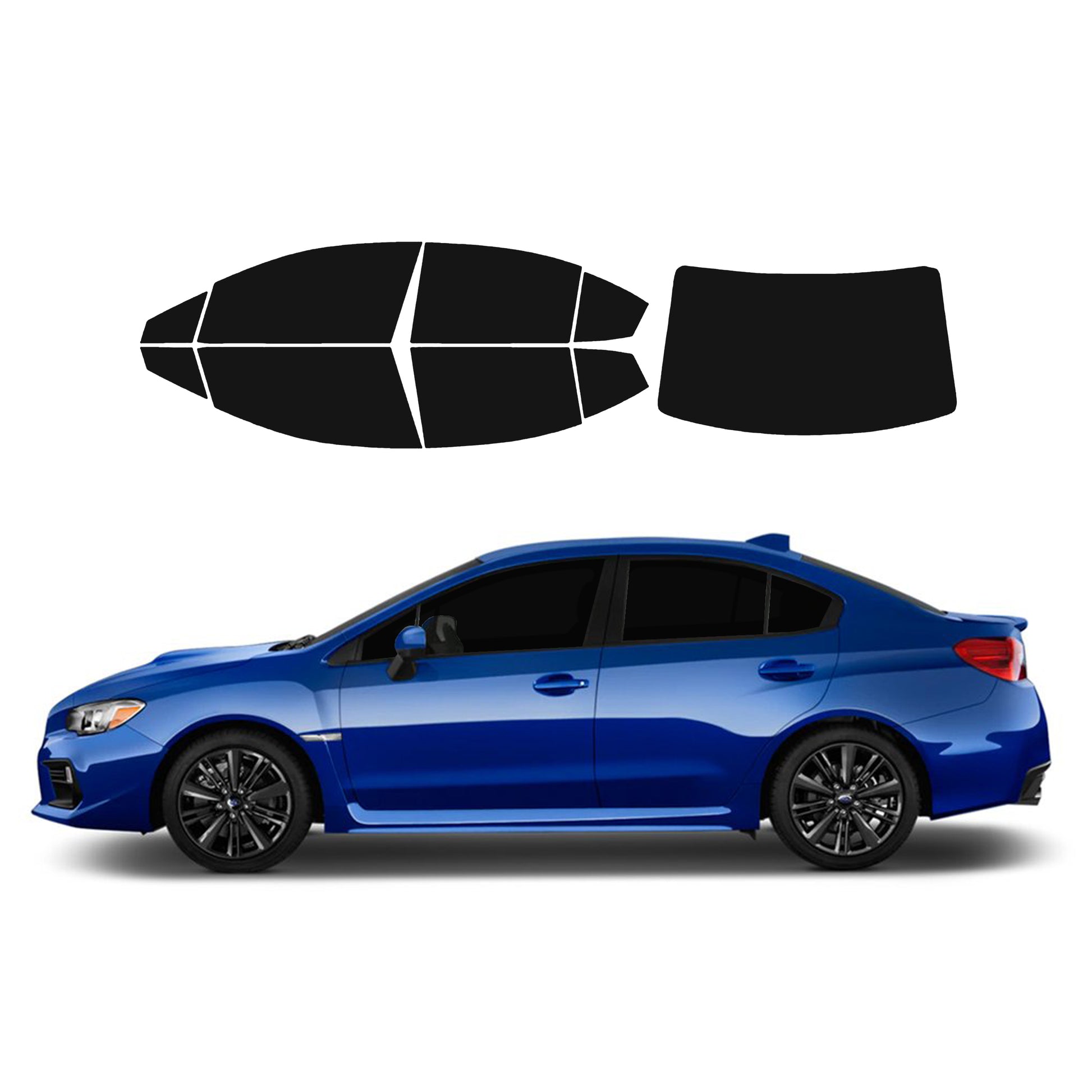 Four Door Car  Ceramic Tint Kit – Steeze Autostyling